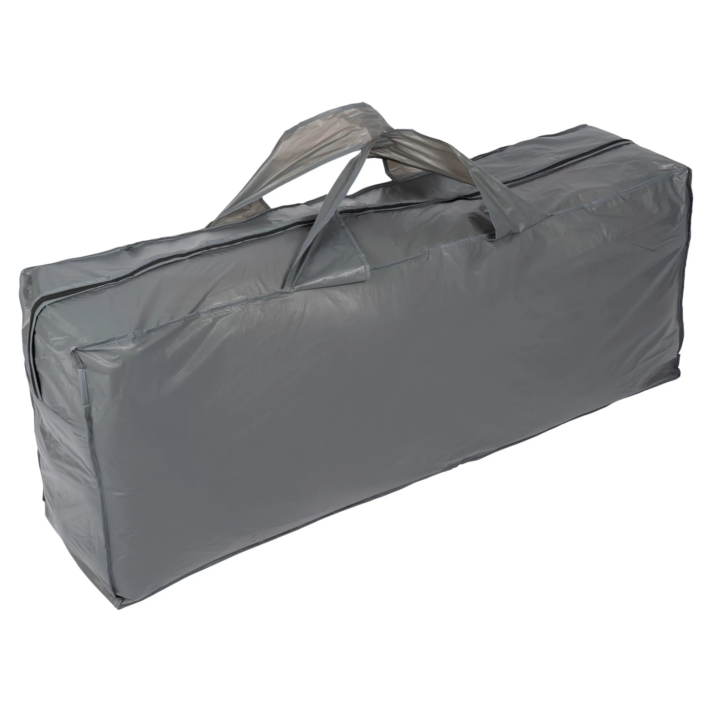 Abdeckhaube für Gartenpolster grau