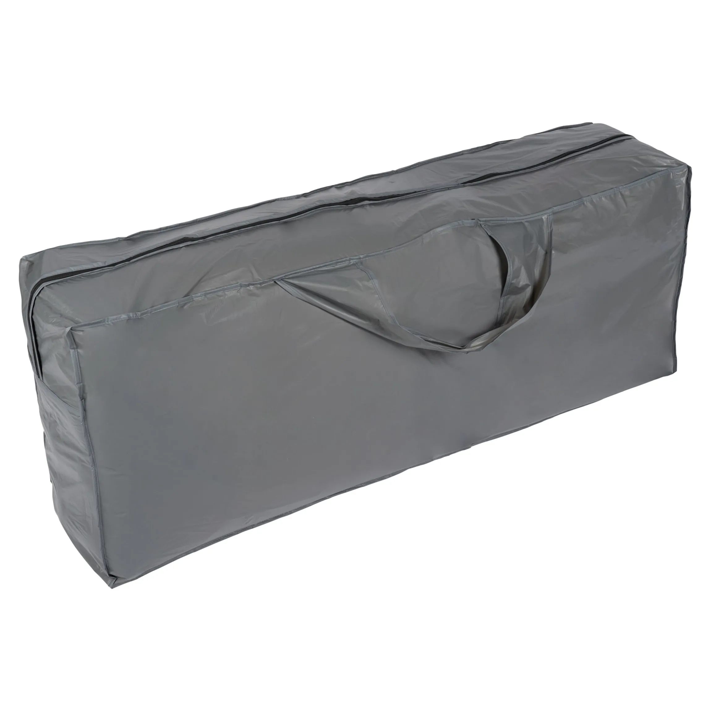 Abdeckhaube für Gartenpolster grau