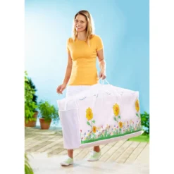 Abdeckhaube für Gartenpolster "Sonnenblume"