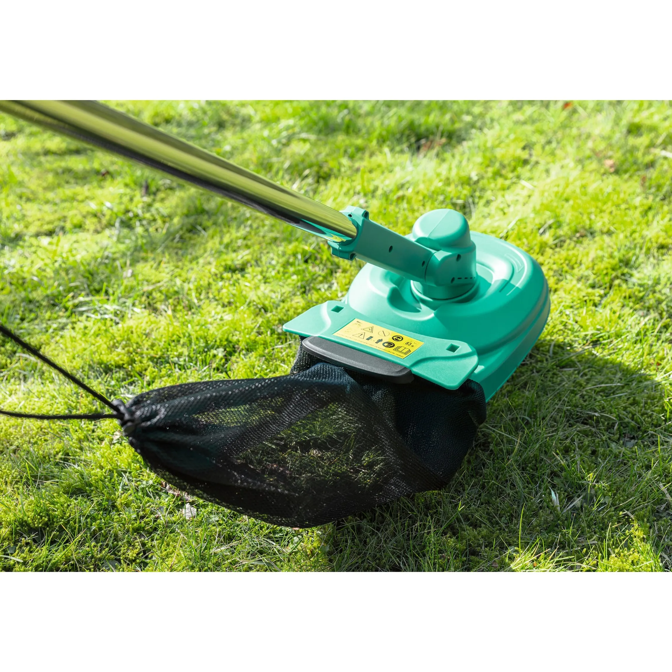 Akku-Rasentrimmer RuWi mit Auffangbehälter 12V