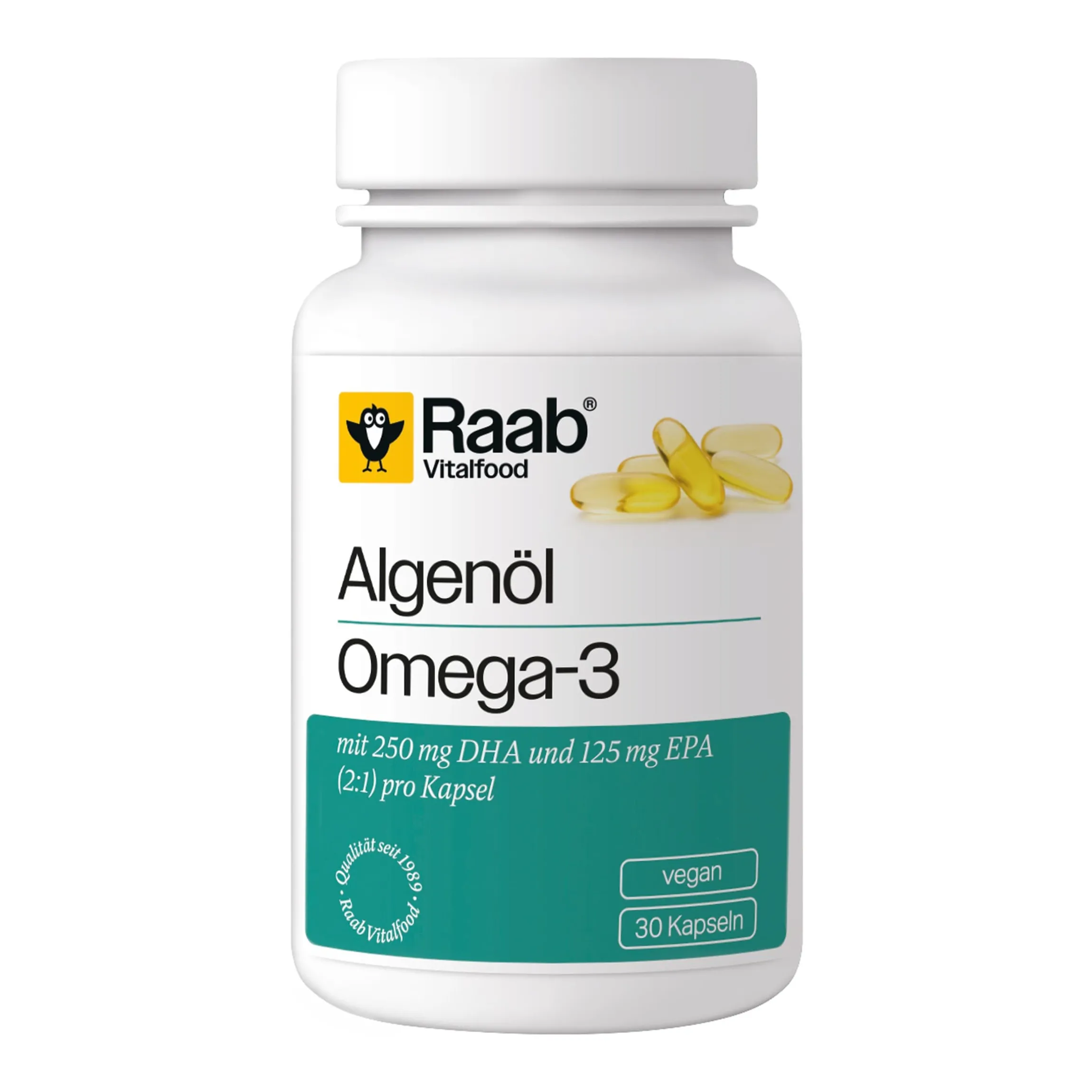 Algenöl Omega 3, 30 Stück, 35,5 g