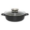 Alucast Servierpfanne mit Glasdeckel 24 cm