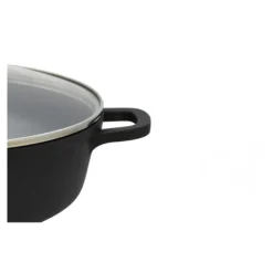 Alucast Servierpfanne mit Glasdeckel 24 cm