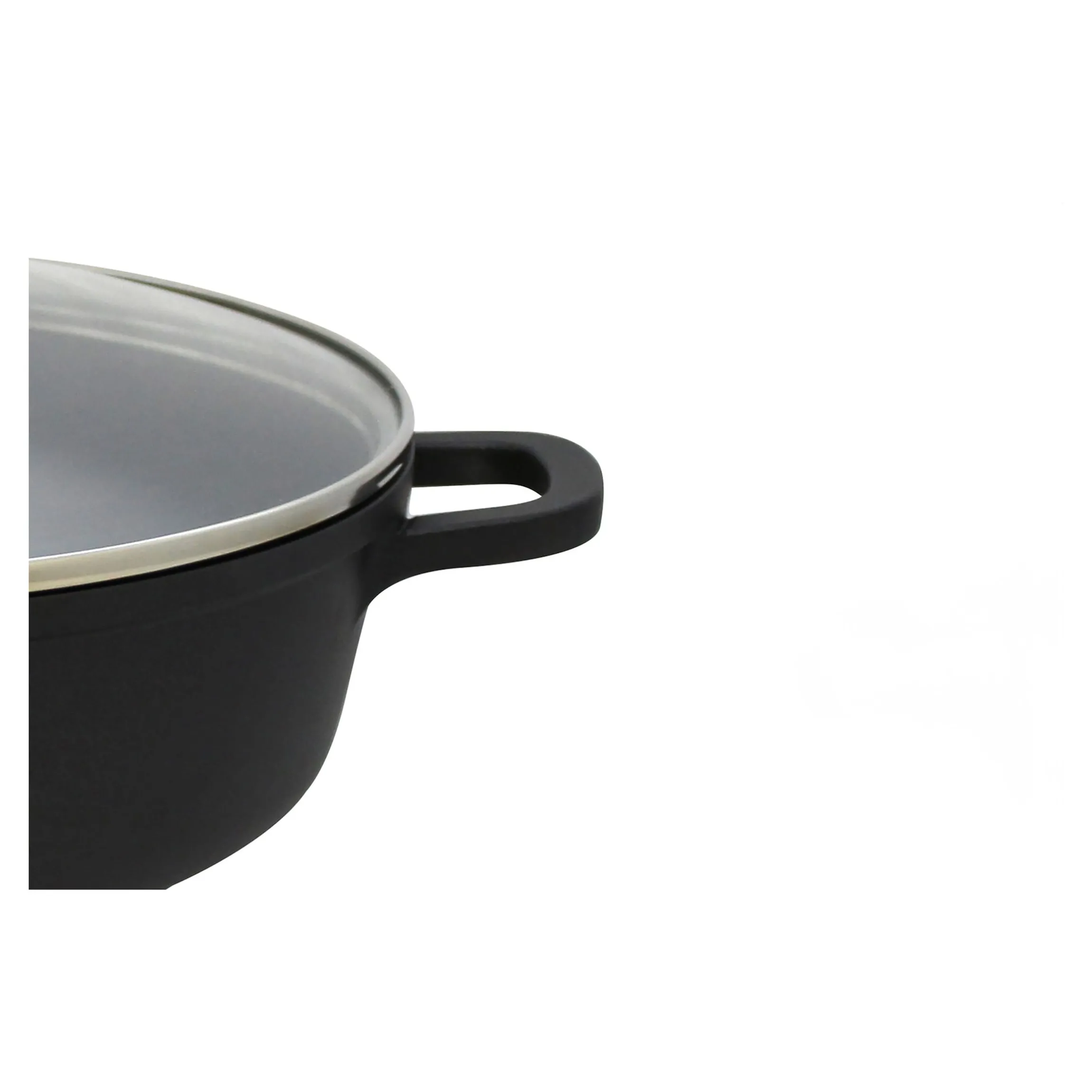 Alucast Servierpfanne mit Glasdeckel 24 cm