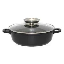 Alucast Servierpfanne mit Glasdeckel 28 cm