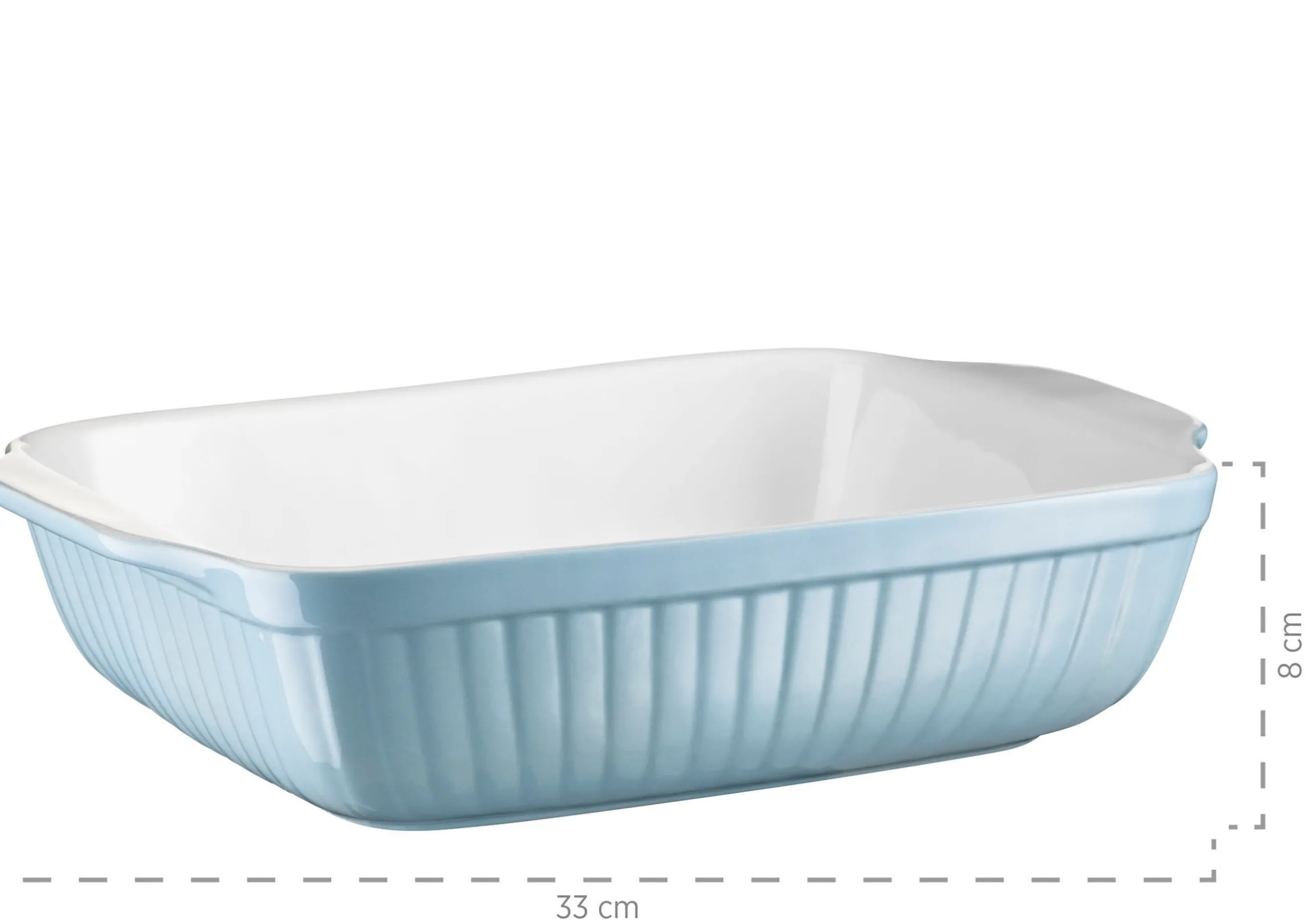 Auflaufform-Set, Keramik KITCHEN TIME Blau