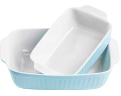 Auflaufform-Set, Keramik KITCHEN TIME Blau