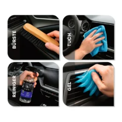 Auto-Innenreinigungsset, 4-teilig