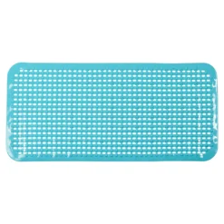 Badematte blau