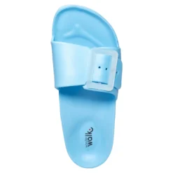 Bade-Pantolette „Kreta“ blau