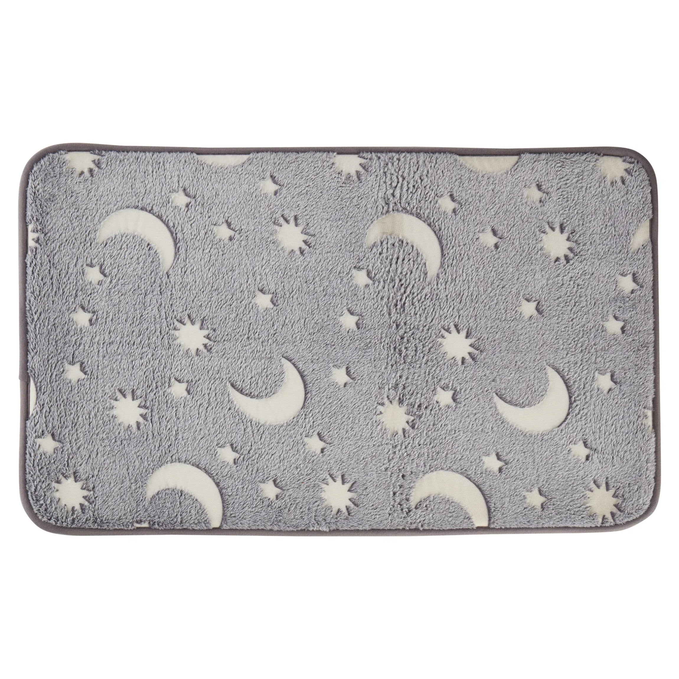 Badvorleger "Sonne, Mond und Sterne", nachtleuchtend