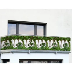 Balkon-Sichtschutz Efeu