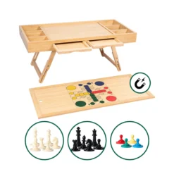 Bambus Spiel- und Puzzletisch