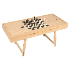 Bambus Spiel- und Puzzletisch