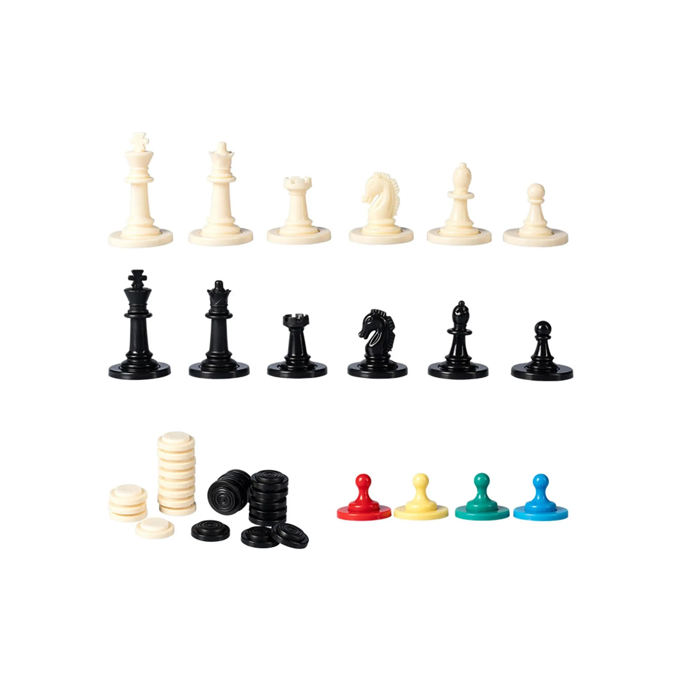 Bambus Spiel- und Puzzletisch "Magnet 4 in 1"