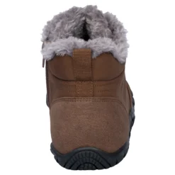 Barfuß-Wärmeknöchelsneaker "Julia" taupe