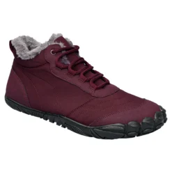 Barfuß-Wärmeknöchelsneaker "Julia" burgund