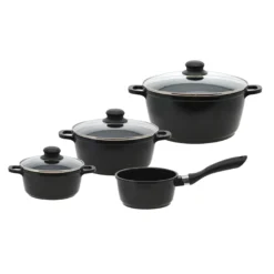 Basic Topfset "Black Cast ELO Dur Edition", 7-teilig