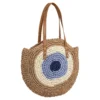 Bast-Sommertasche „Glücksauge“