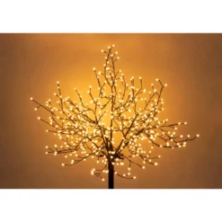 Baum mit LED Ballkugeln 220 cm