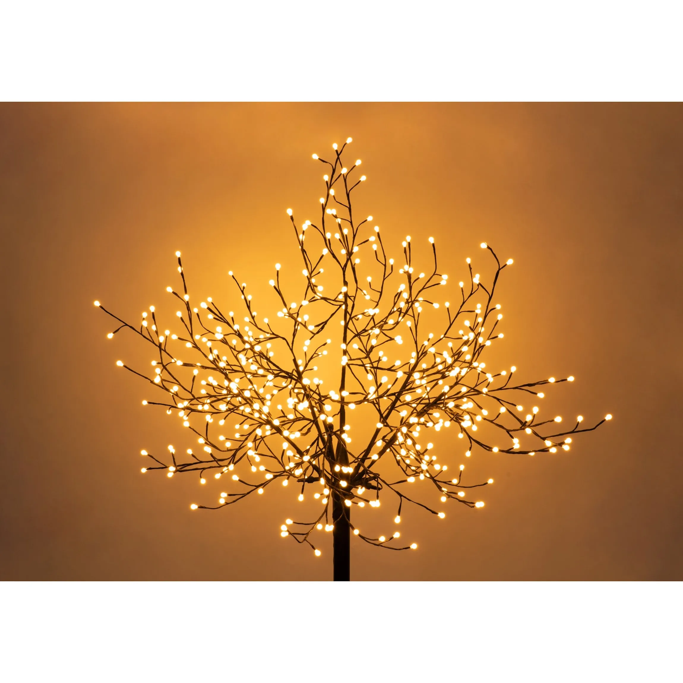 Baum mit LED Ballkugeln 220 cm