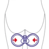 Beckenboden-Trainer Blau