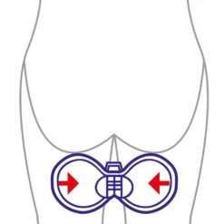 Beckenboden-Trainer Blau