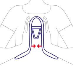 Beckenboden-Trainer Blau
