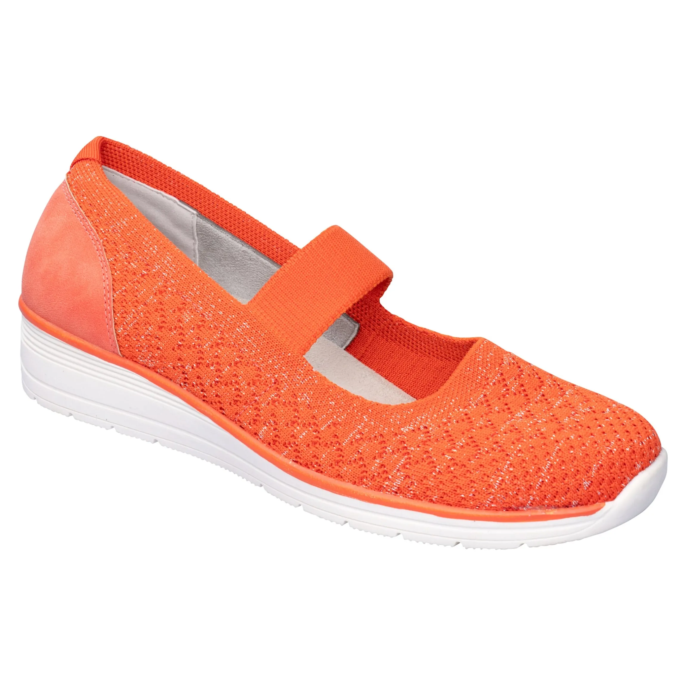 Bequem-Ballerina "Federleicht" orange