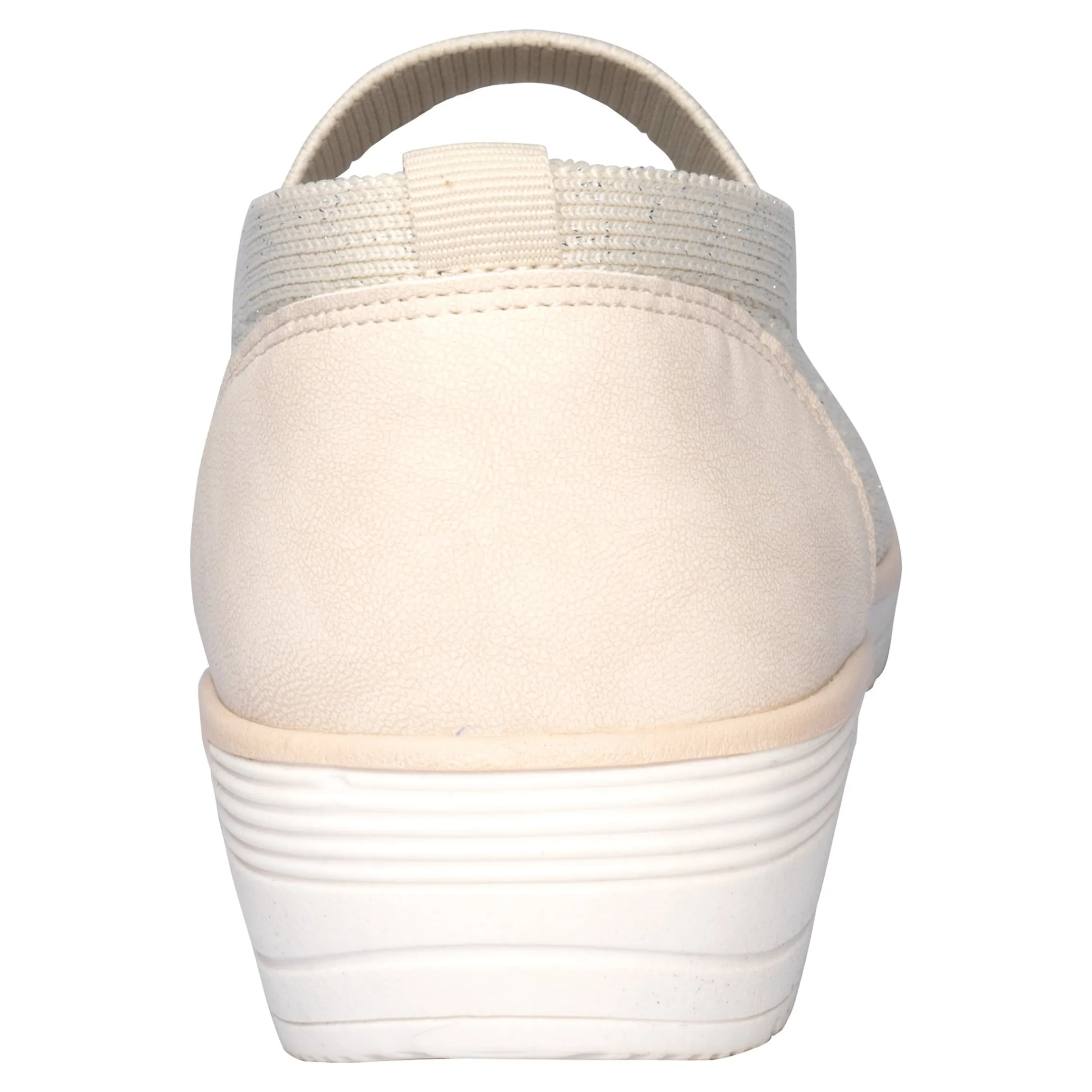 Bequem-Ballerina "Federleicht" beige