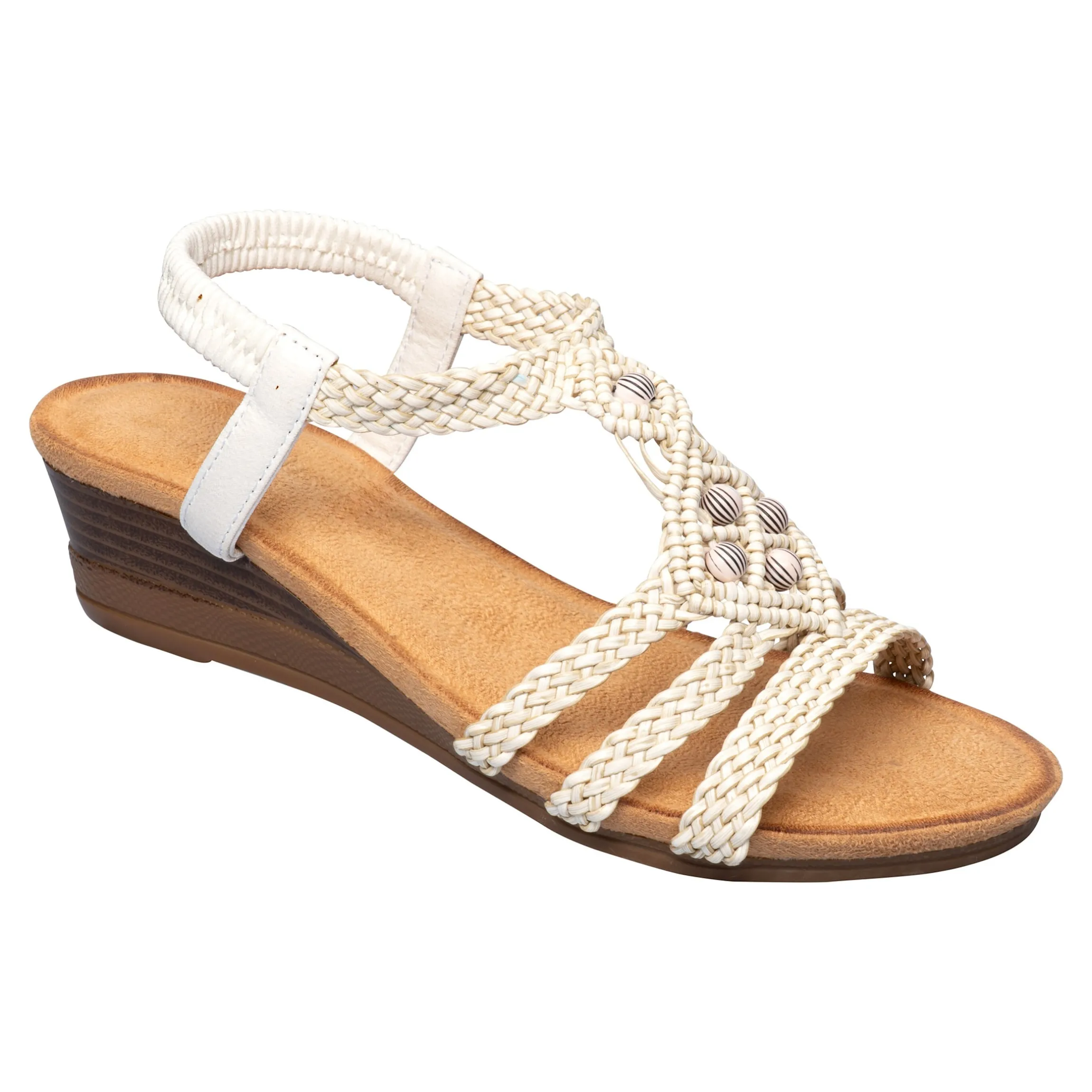 Bequem-Keilsandalette „Kora“