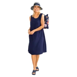 Bequemkleid "Beate" blau
