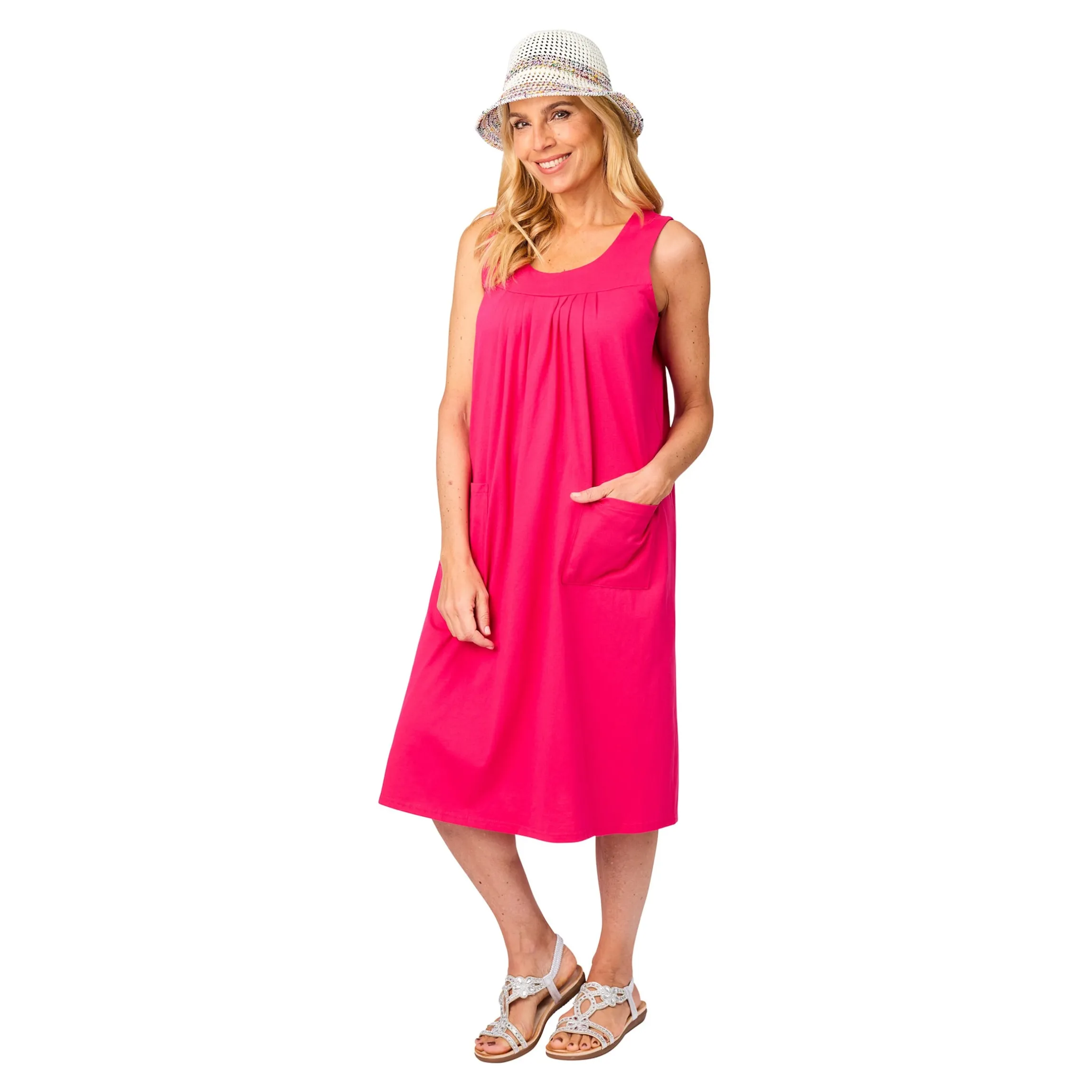 Bequemkleid "Beate" pink