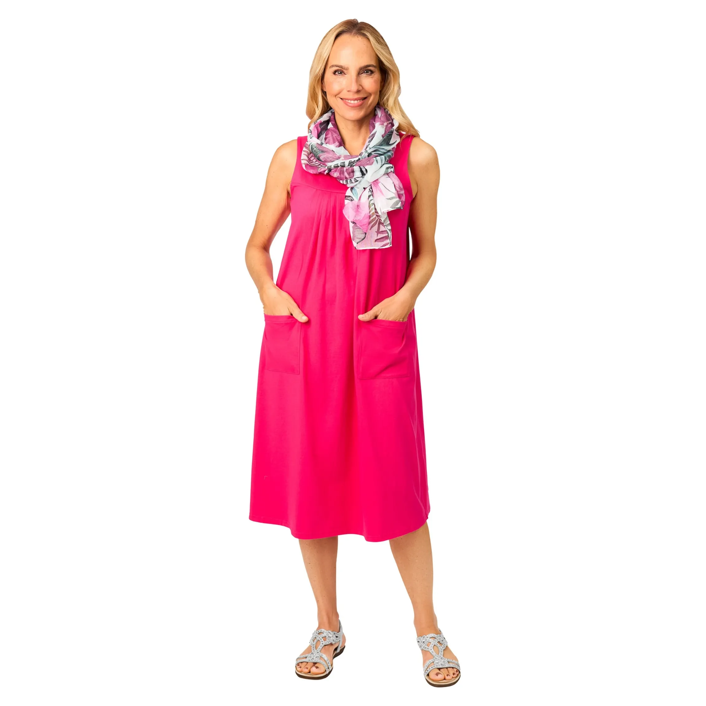 Bequemkleid "Beate" pink