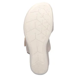 Bequem-Klettsandale „Daniela“ beige