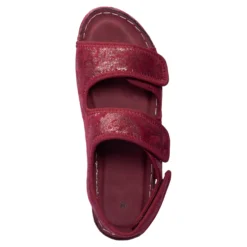 Bequem-Klettsandalette „Christa“