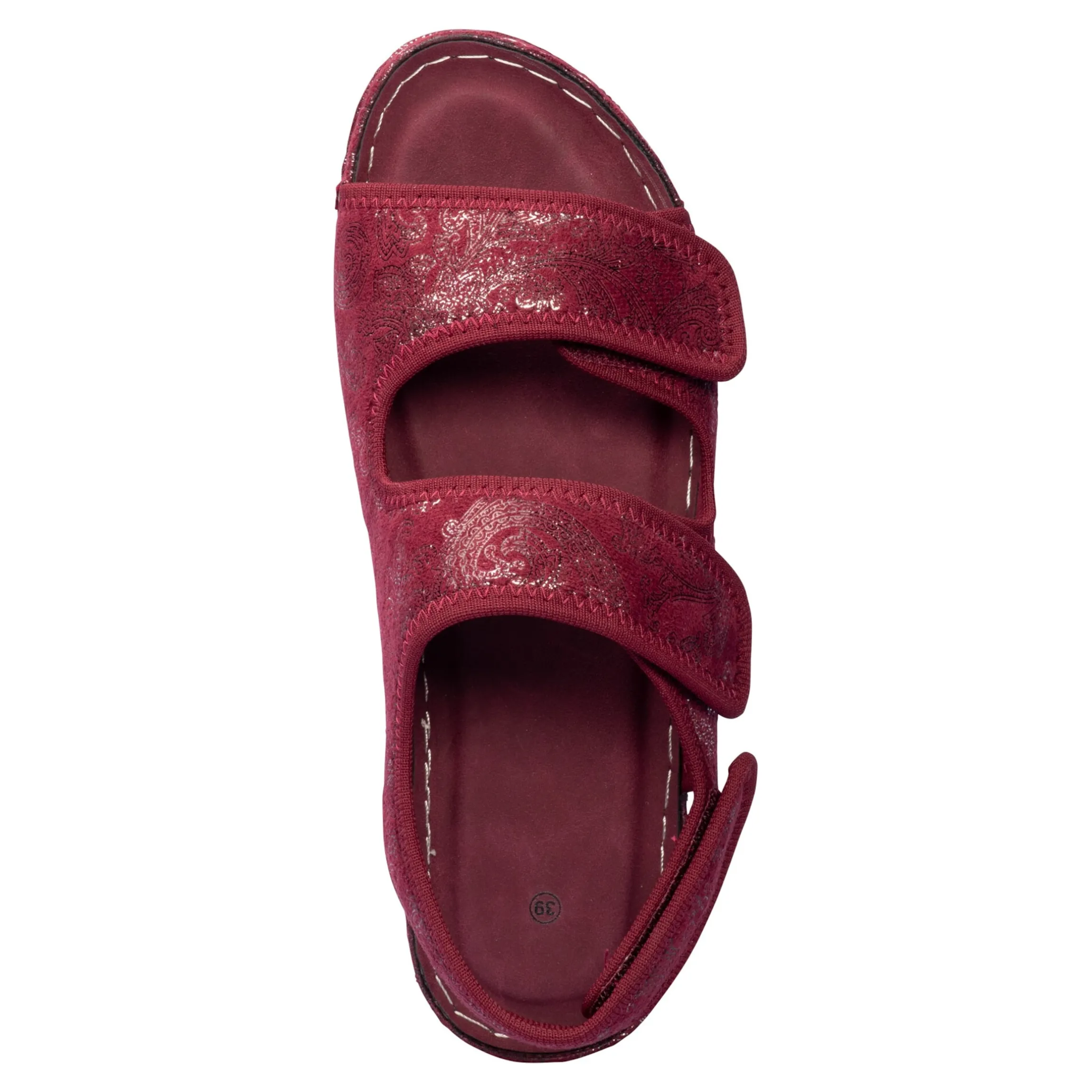Bequem-Klettsandalette „Christa“