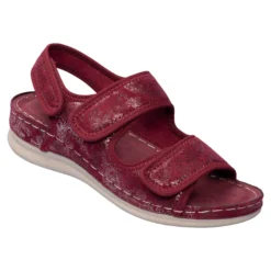 Bequem-Klettsandalette „Christa“