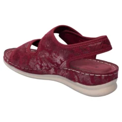 Bequem-Klettsandalette „Christa“