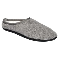 Bequem-Pantolette „Flex“ grau