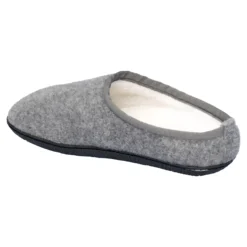 Bequem-Pantolette „Flex“ grau