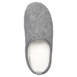 Bequem-Pantolette „Flex“ grau