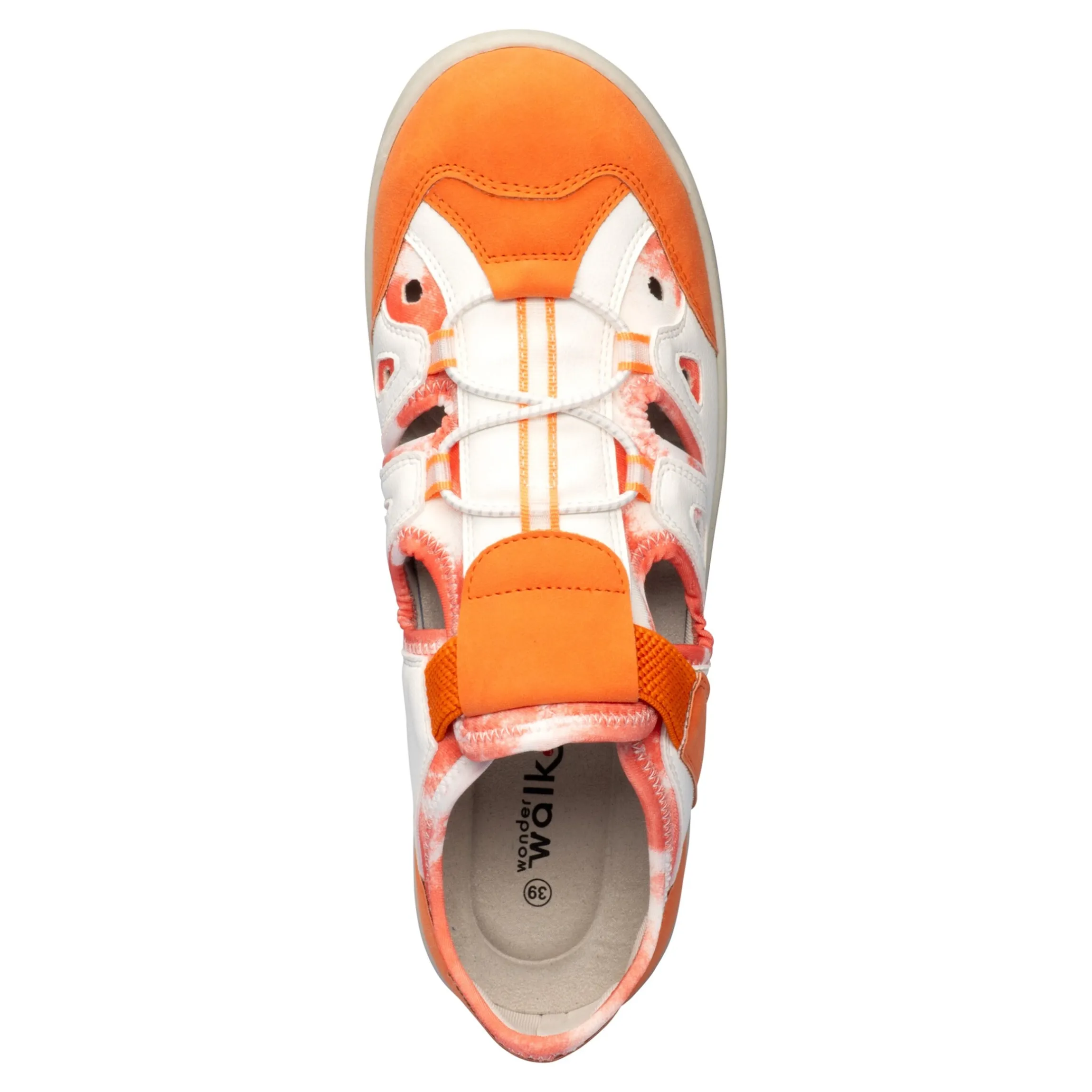 Bequem-Sandale „Bella“ orange