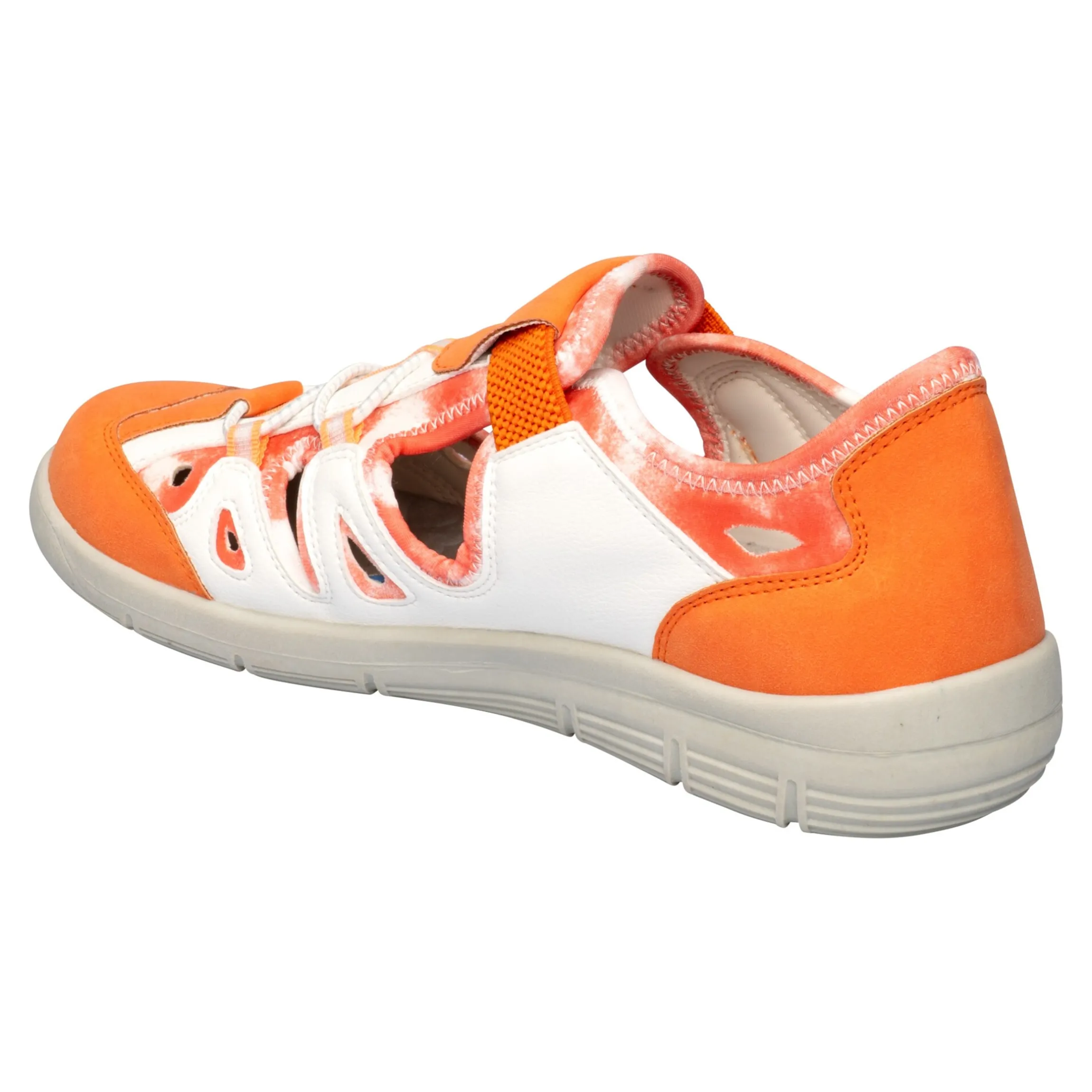 Bequem-Sandale „Bella“ orange