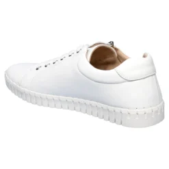 Bequem-Sneaker mit Leder „Miriam“ weiß