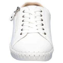 Bequem-Sneaker mit Leder „Miriam“ weiß
