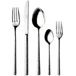 Besteck-Set, Edelstahl Ivy