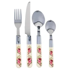 Besteckset „Rosen“, 16-teilig