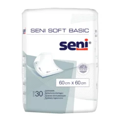 Bettschutzunterlage Seni Soft Basic, 30 Stück 60x60 cm
