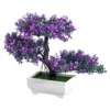 Blühender Bonsai lila